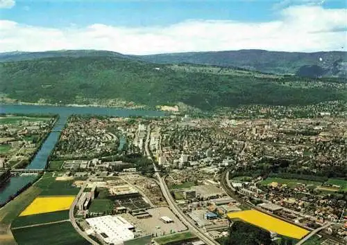 AK / Ansichtskarte  Biel_Bienne_BE Fliegeraufnahme