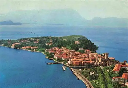 AK / Ansichtskarte  SIRMIONE_Lago_di_Garda_IT Fliegeraufnahme