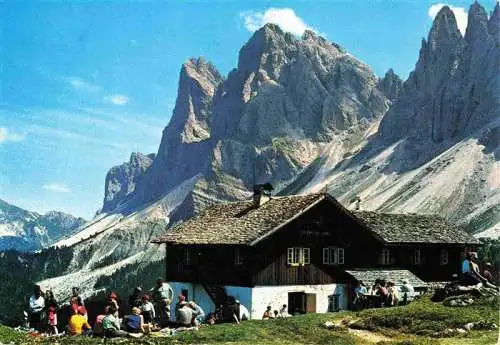 AK / Ansichtskarte  Brogleshuette_Rifugio_Malga_Brogles_2024m_IT mit Geisler Gruppe