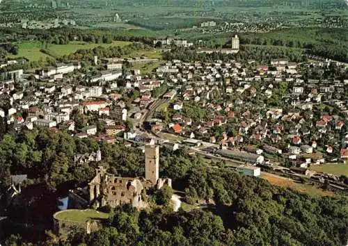 AK / Ansichtskarte  Koenigstein__Taunus Fliegeraufnahme mit Schlossruine