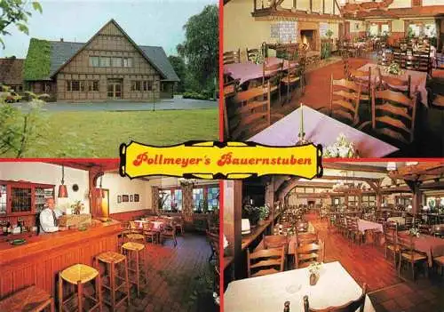 AK / Ansichtskarte  Thuele_Friesoythe Restaurant Pollmeyers Bauernstuben Gastraeume Bar