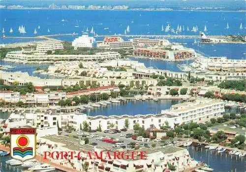 AK / Ansichtskarte  Port-Camargue_30_Gard Vue generale aerienne