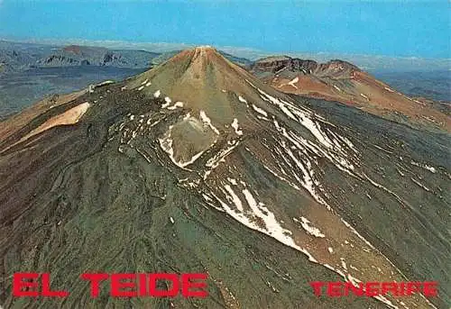 AK / Ansichtskarte 73992032 El_Teide_Tenerife_Islas_Canarias_Spanien_ES Fliegeraufnahme vom Krater