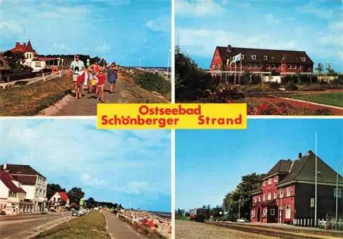 AK / Ansichtskarte  Schoenberger_Strand Ostseebad Strandpartien