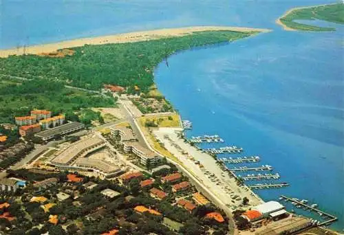 AK / Ansichtskarte  BIBIONE_Veneto_IT Hafen und Camping Capolongo Fliegeraufnahme