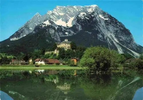 AK / Ansichtskarte  Trautenfels_Puergg-Trautenfels_Steiermark_AT Schloss Trautenfels mit Grimming