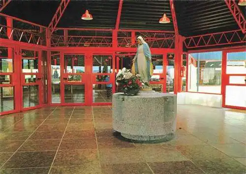AK / Ansichtskarte 73992076 Wigratzbad Herz Jesu und Maria Suehnekirche Eingangshalle mit Marienbrunnen