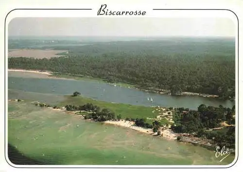 AK / Ansichtskarte  Biscarrosse__40_Landes Vue aerienne Paradis des Véliplanchistes