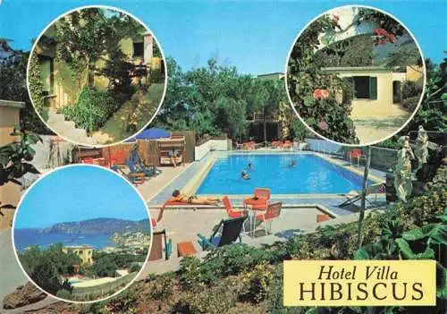 AK / Ansichtskarte 73992110 Forio_d_Ischia_IT Hotel Villa Hibiscus Pool Gaerten Strand
