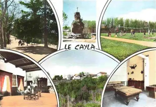 AK / Ansichtskarte  Lautrec_81_Tarn Chateau du Cayla Maison d'Enfants Allee menant au Cayla St Michel Plateau Jeux Grande Salle de Reunion