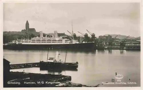 AK / Ansichtskarte  GoeTEBORG_Sweden Hamnen MS Kungsholm