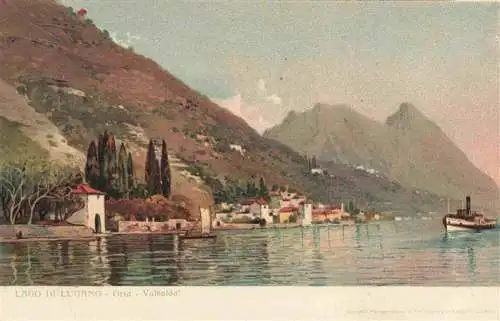 AK / Ansichtskarte  Oria__Lago_di_Lugano_TI Valsolda