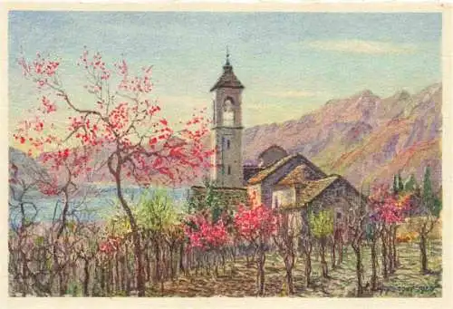 AK / Ansichtskarte  Minusio_Locarno_TI Madonna delle Grazie Locarno