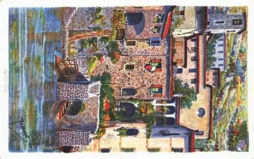 AK / Ansichtskarte  Gandria_Lago_di_Lugano Ortsmotiv
