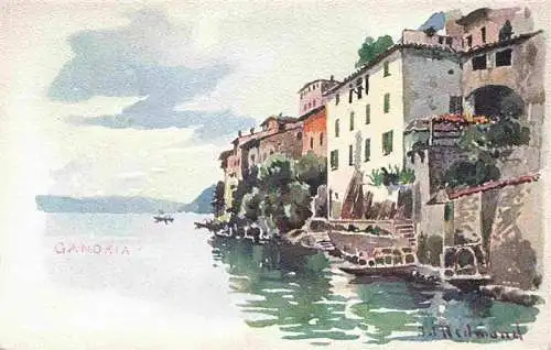 AK / Ansichtskarte  Gandria_Lago_di_Lugano Motivo