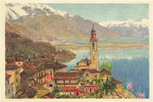 AK / Ansichtskarte  Ronco_Ascona_Locarno_Lago_Maggiore_TI Motivo rustico