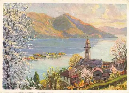 AK / Ansichtskarte  Ronco_Ascona_Locarno_Lago_Maggiore_TI Motivo rustico