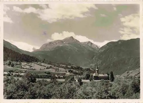 AK / Ansichtskarte  Zillis_Hinterrhein_GR Panorama Alpenpanorama Militaerpost Gebirgsbatterie 9