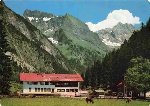 AK / Ansichtskarte  OBERSTDORF Oytalhaus mit Schneck und Gr Wilde