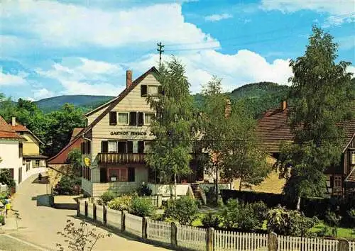 AK / Ansichtskarte 73992390 Zell_am_Harmersbach_BW Gasthof Pension Benedikt