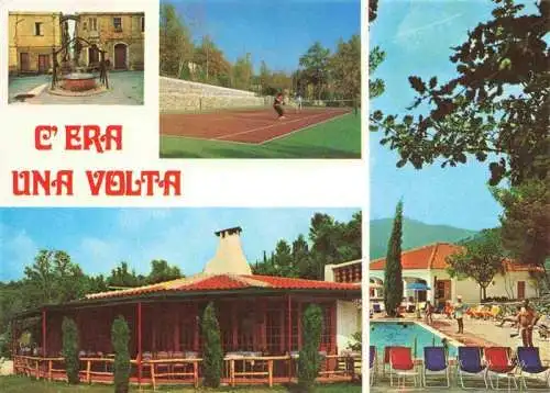 AK / Ansichtskarte 73992402 Villanova_d_Albenga_IT Tourist Village C'era una Volta Restaurant Tennisplatz Pool