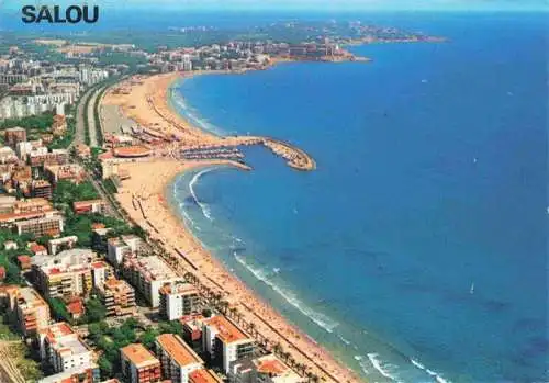 AK / Ansichtskarte 73992403 Salou_Tarragona_Costa_Dorada_ES Fliegeraufnahme