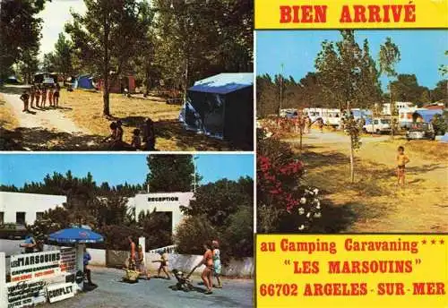 AK / Ansichtskarte  ARGELES-SUR-MER_66_Pyrenees-Orientales Camping Caravaning Les Marsouins Details