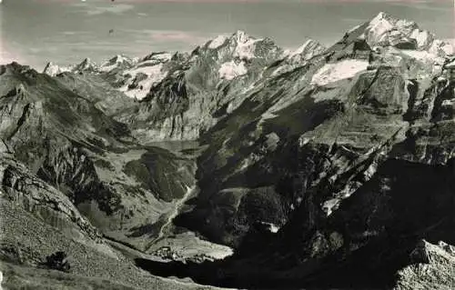 AK / Ansichtskarte  Bunderspitz_Adelboden_BE mit Eiger Moench Jungfrau Kandersteg