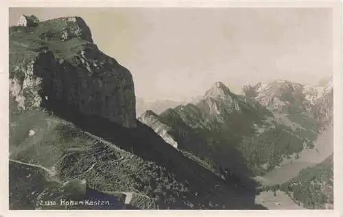 AK / Ansichtskarte  Hohen_Kasten_Hoher_Kasten_Hohenkasten_1799m_IR Appenzeller Alpen