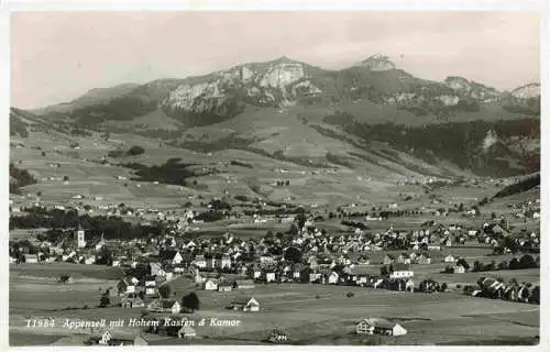 AK / Ansichtskarte  Appenzell_IR mit Hohem Kasten und Kamor 