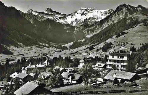 AK / Ansichtskarte  Adelboden_BE Hotels National Palace Bellevue