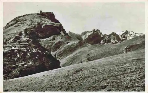 AK / Ansichtskarte  Hoher_Kasten_Hohenkasten_1799m_IR mit Altmann und Saentis