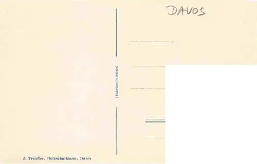 AK / Ansichtskarte  Davosersee_DAVOS_GR Abendstimmung