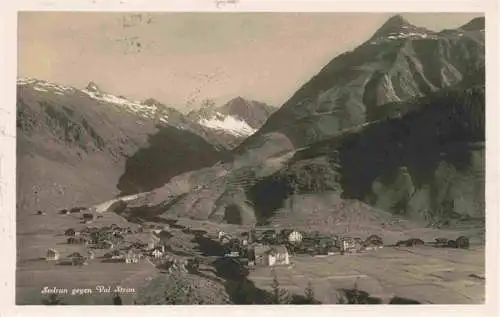 AK / Ansichtskarte  Sedrun_Surselva_GR Hotel Krone Panorama Val Strim