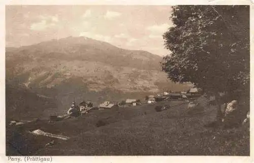 AK / Ansichtskarte  Pany-Luzein_GR Panorama Gasthaus zur Post