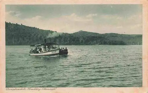 AK / Ansichtskarte  Thammuehl_Stare_Splavy_CZ Dampferverkehr Hirschberg_Thammuehl