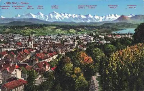 AK / Ansichtskarte  Biel_Bienne_BE Panorama