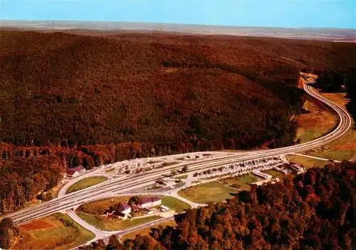 AK / Ansichtskarte  Autobahn_Autostrada_Autoroute Motel Rohrbrunn ueber Aschaffenburg