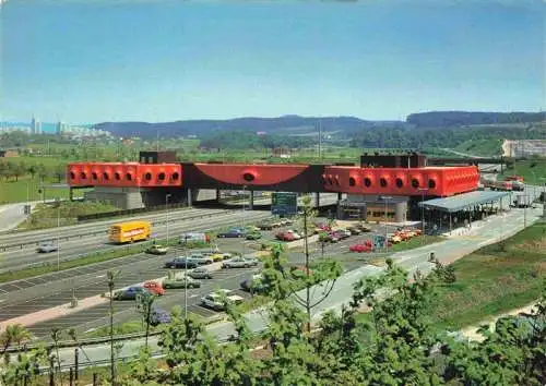 AK / Ansichtskarte 13992698 Pratteln_BL Windrose Autobahnraststaette Pratteln