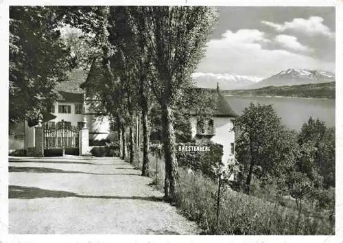 AK / Ansichtskarte 13992735 Hallwilersee_Hallwil_AG Schloss Hotel Brestenberg Restaurant