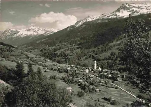 AK / Ansichtskarte  Saas-Almagell_VS im Praettigau Panorama