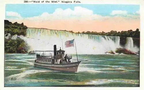 AK / Ansichtskarte 73992768 NIAGARA_FALLS_New_York_USA Maidof the Mist