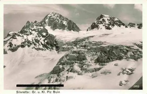 AK / Ansichtskarte  Silvretta_GR Grosser und Kleiner Piz Buin