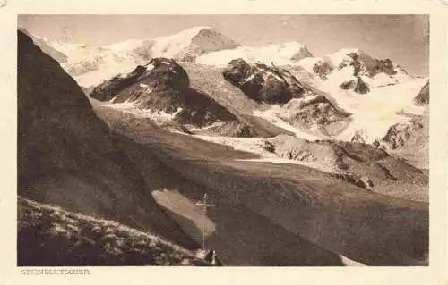 AK / Ansichtskarte  Steingletscher_2262m_Sustenpass_BE Hotel Steingletscher