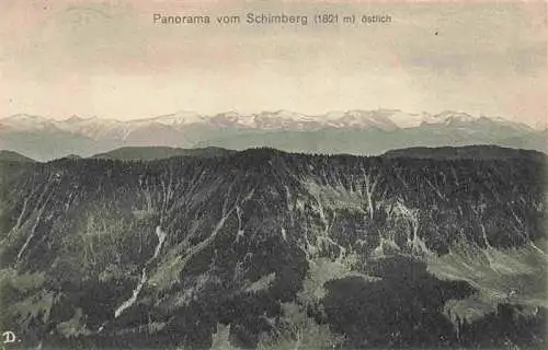 AK / Ansichtskarte 13992792 Entlebuch Panorama vom Schimberg