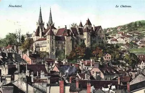 AK / Ansichtskarte  Neuchatel_NE Le Chateau