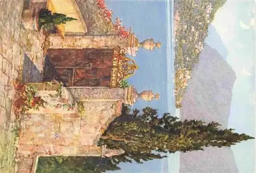 AK / Ansichtskarte  Castagnola_Lago_di_Lugano Motivo Rustico