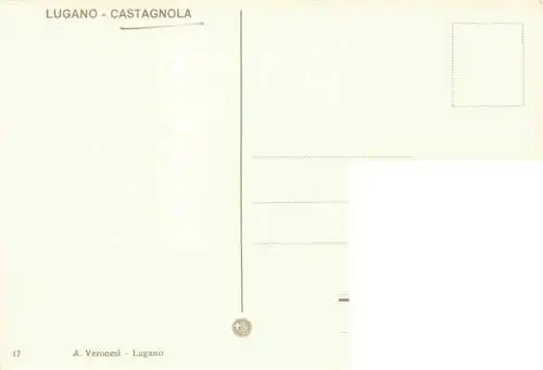 AK / Ansichtskarte  Castagnola_Lago_di_Lugano Motivo Rustico