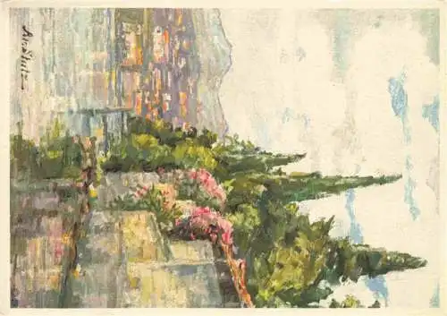 AK / Ansichtskarte  Castagnola_Lago_di_Lugano Motivo rustico