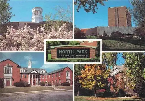 AK / Ansichtskarte 73992846 CHICAGO__Illinois_USA North Park College and Seminary Details